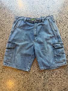 Jorts: Wrangler Denim Jorts - 34W (L)