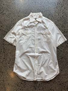 Thursday Drops: Short Sleeve Burberry Button Up Shirt - L