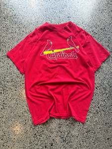 Branded Tops Hoodies And Outerwear: 2000's St. Louis Cardinals 'Pujols' T-Shirt - XL