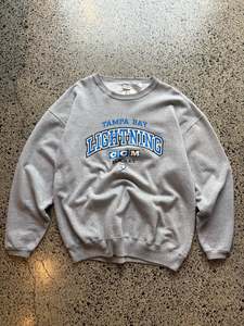 90's Tampa Bay Lightning Crewneck - XL