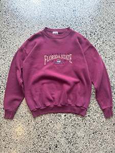 Hoodies: 1998 Florida State University Crewneck Jumper - M