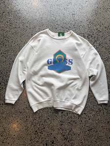 90's Designer 'Guess' Logo Crewneck Jumper - One size fits all