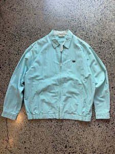 Early 2000's Turquoise Lacoste Collared Zip Up Jacket - L