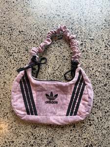 Purple Acid Wash Adidas Rework Shoulder Bag