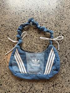 Handbags 1: Light Wash Denim Adidas Rework Shoulder Bag