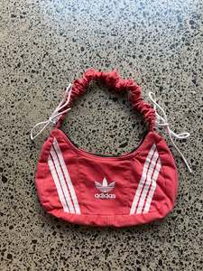Pink Adidas Rework Scrunchy Shoulder Bag