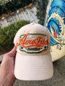 Beige Aero Fitch Cap