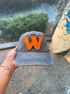 Faded Navy 'W' Cap