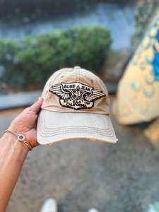 Light Grey 'Blue Jeans' Cap