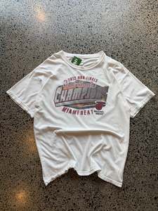 Hottest Items Right Now: 2012 Miami Heat NBA Champs Tee - L