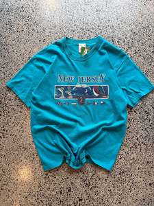 Hottest Items Right Now: 90's Wilson New Jersey Tee - L