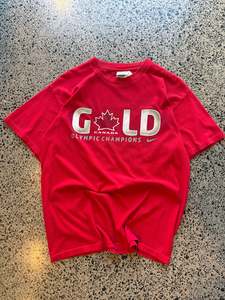 Tees: 2010 Canadian Olympic Gold Tee - L