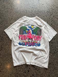 90's Pink Pony Pub Tee - L