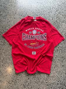 2006 MLB St. Louis Cardinals World Champs Tee - XL