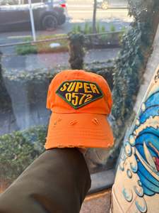 Hats: Distressed 'Super' Cap
