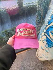 Hats: Pink Pae Rangil Cap