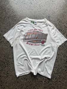 Thursday Drops: 2012 NBA Finals Miami Heat Graphic Tee - L