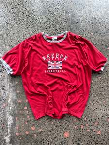2xl: 90's Reebok Union Jack Tee - 2XL