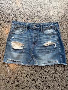 Mini Skirts: American Eagle Denim Mini Skirt - L
