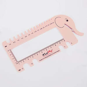 Tools: Needle & Crochet View Sizer with Yarn Cutter