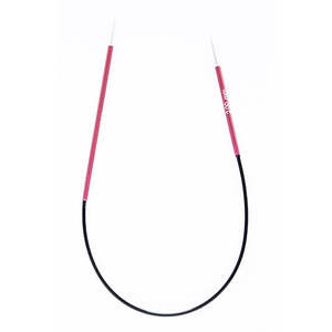 KnitPro Zing Fixed Circulars – 25cm Asymmetrical