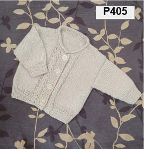 Patterns: Baby Cardigan | Design P405