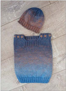 Baby Vest and Hat | Design P412