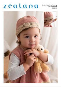 Rimu Fingering The Lace Trim Beanie 020.0049 Pattern