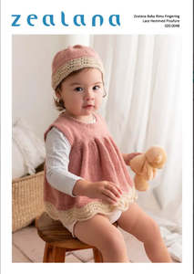 Rimu Fingering The Lace Hemmed Pinafore 020.0048-Pattern