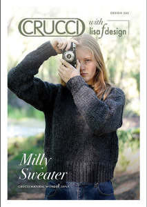 Crucci + LisaF Knitting Pattern 262 Milly Sweater