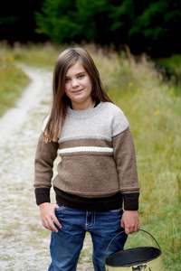 Lisaf: LF64 Merrill Sweater in 8 Ply