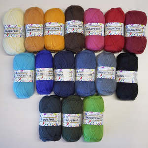 Happy Feet 4 Ply Solid