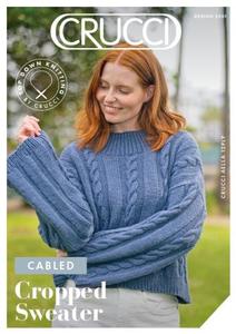 12 Ply Pattern: Crucci Pattern 2501 Cable Sweater 12ply