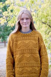 12 Ply Pattern: Anslie Sweater - Vintage C611 in 12 Ply
