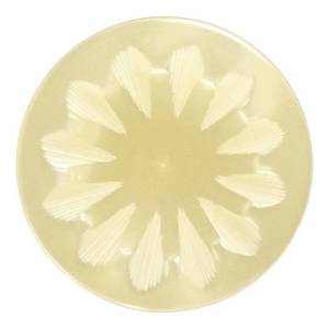 Buttons: Button Box Round Flower Design