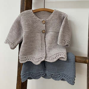 The Kiwi Stitch Knit Co: Millie Cardigan 8ply