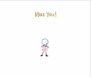 All Add On Gifts: "Miss You!" Gift Card