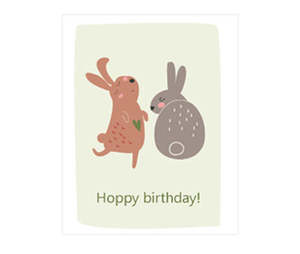 All Add On Gifts: " Hoppy Birthday" Gift Card