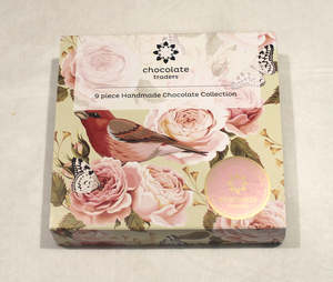All Add On Gifts: 9 Piece Floral Bird Assortment Chocolate Traders NZ
