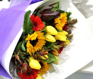 Bright And Funky Flowers