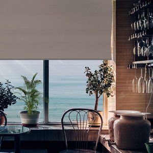 Scribe Stone Matte - Blockout - Roman Blinds NZ