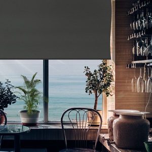 Products: Scribe Odessy Matte - Blockout - Roman Blinds NZ