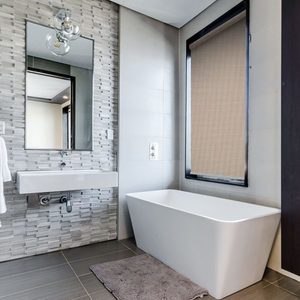 Shore Sandstone - Sun Filter - Roman Blinds NZ