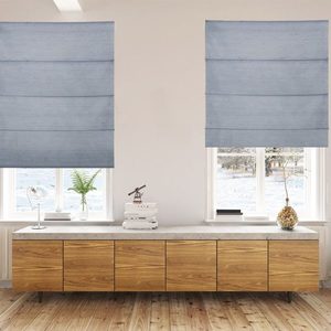 Luxe Cloud Roman Shades - Exquisite Ready Made Blinds