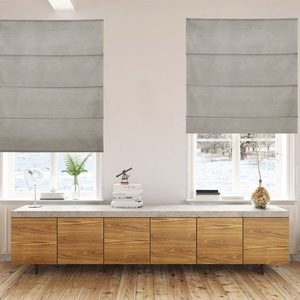 Products: Luxe Flax Fabric Blinds - Sheen Fabric Roman Blinds NZ