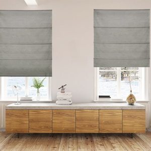 Products: Luxe Forest Roman Shades - Exquisite Ready Made Blinds