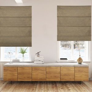 Products: Luxe Honey Roman Shades - Exquisite Ready Made Blinds