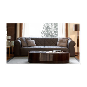 MARK large leather sofa