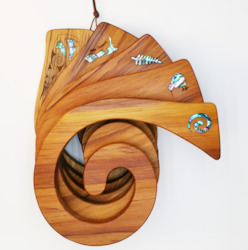 Products: Single Tablemat - Paua Inlay