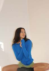 Winter: Faro Merino Top - Cobalt